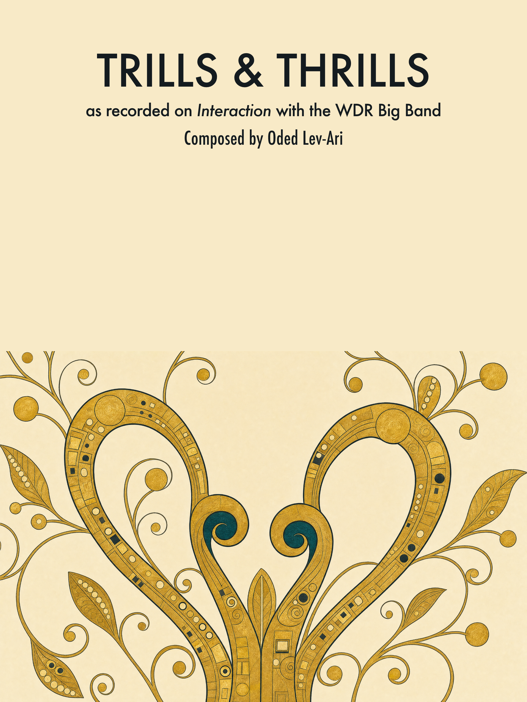 Trills & Thrills — Sheet Music Cover