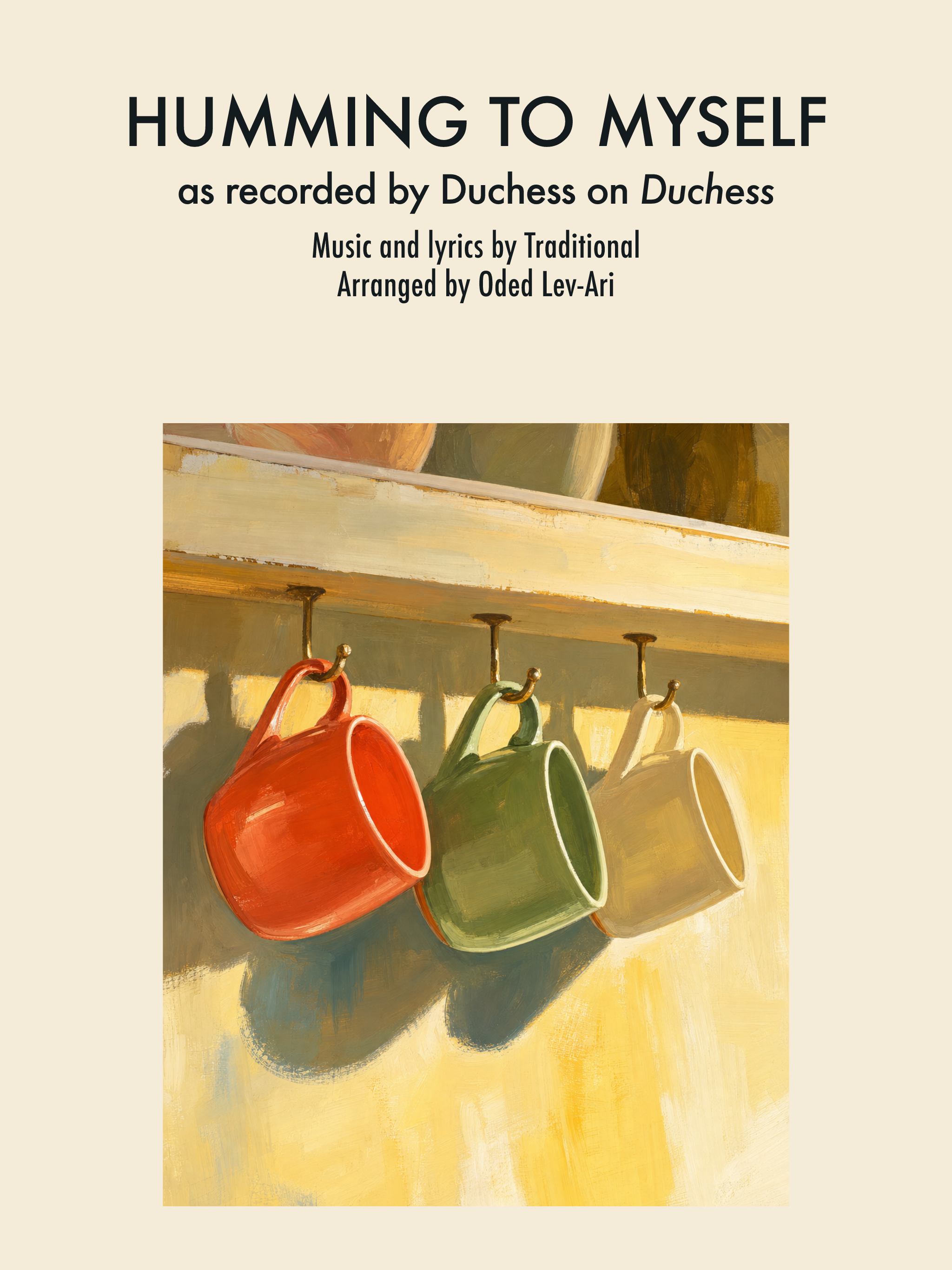 Humming to Myself — Sheet Music Cover