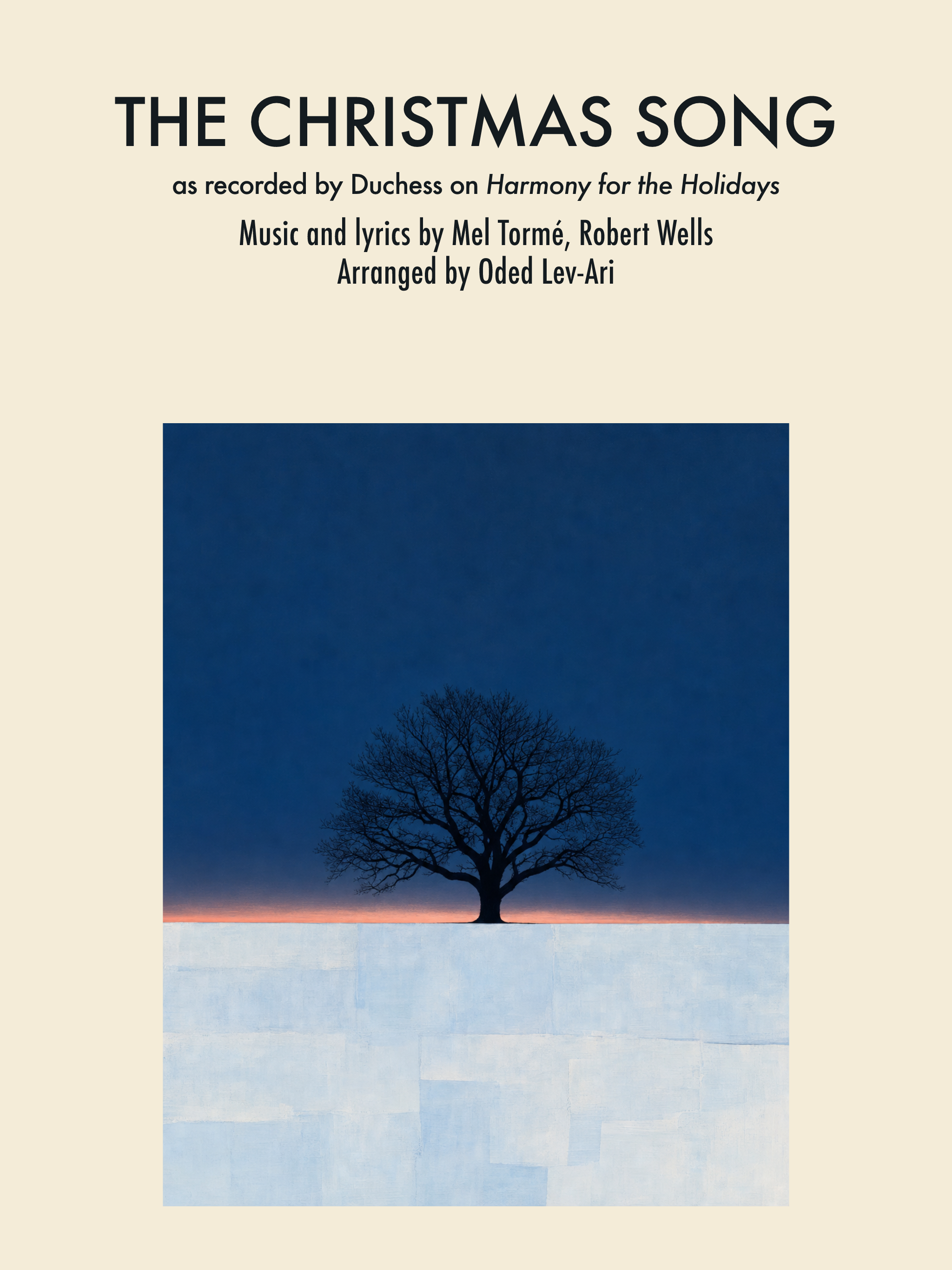 The Christmas Song — Sheet Music Cover