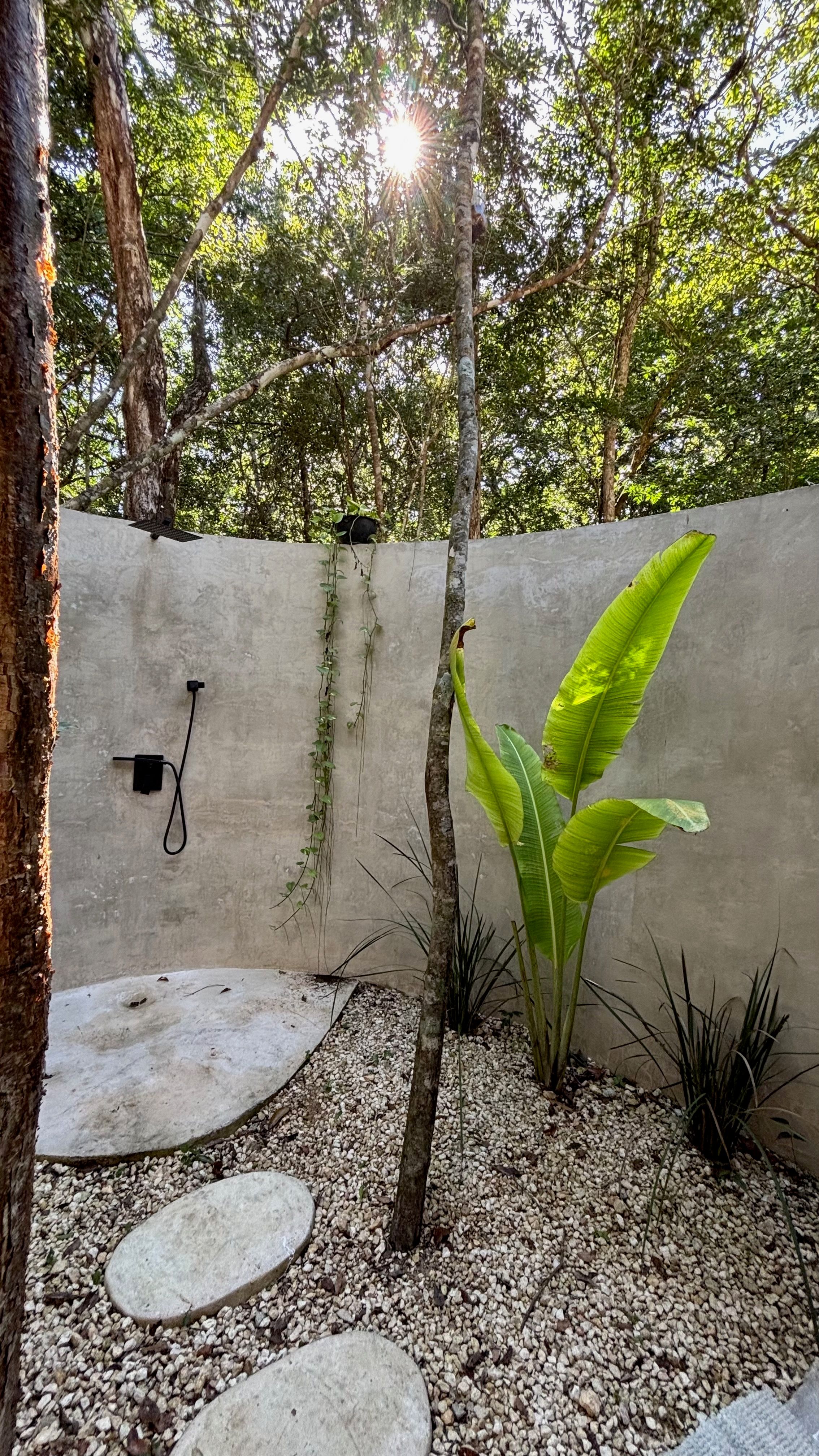 Casa de Bambu Outdoor Shower