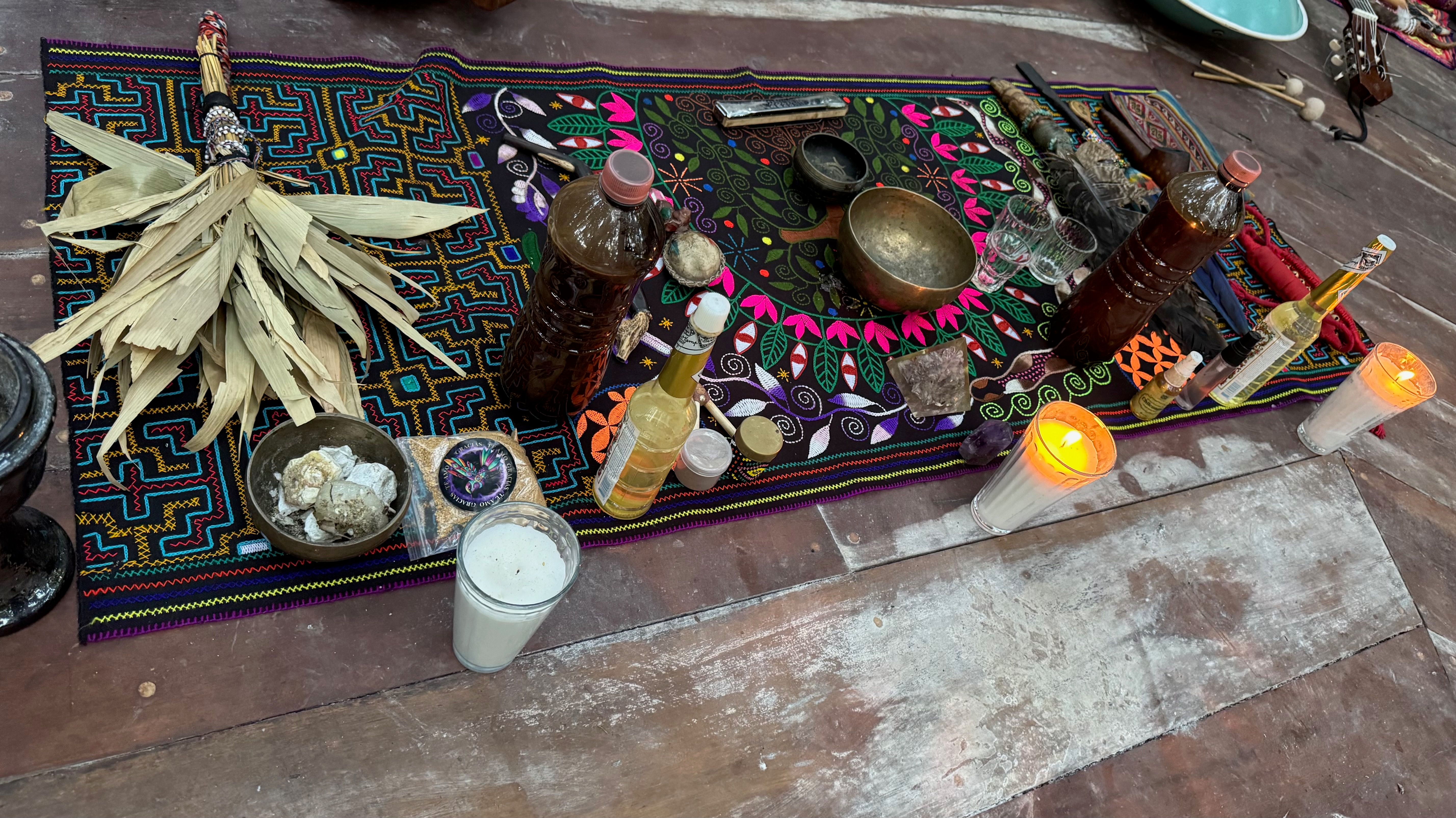 Ayahuasca Altar