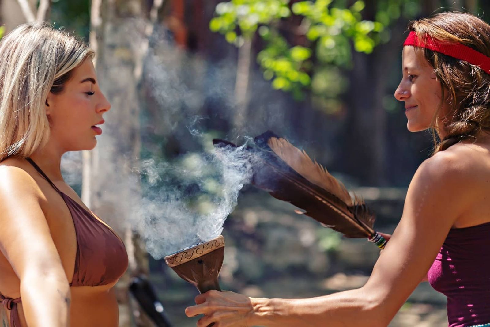 Temazcal smudge