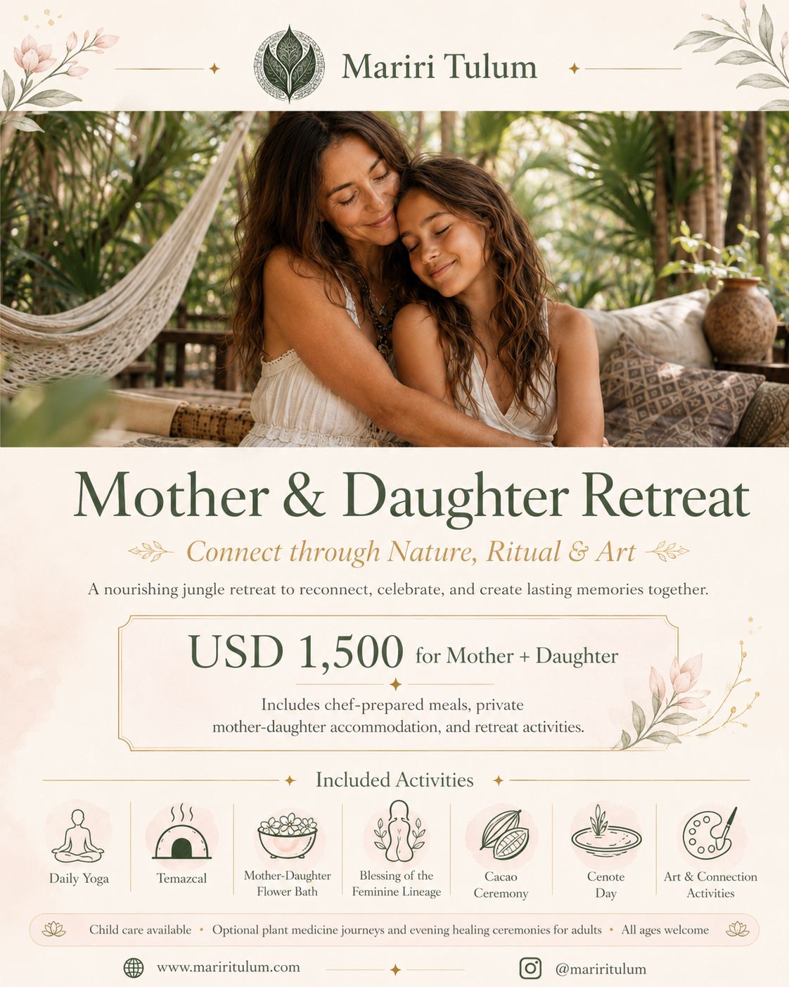 Mother Daughter Retreat 