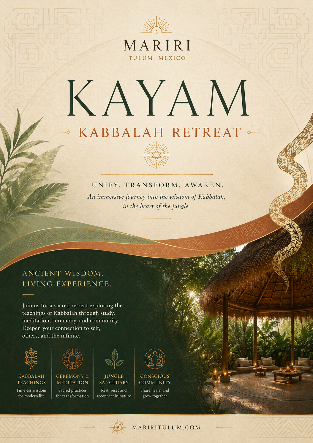 Kayam Kabbalah Retreat