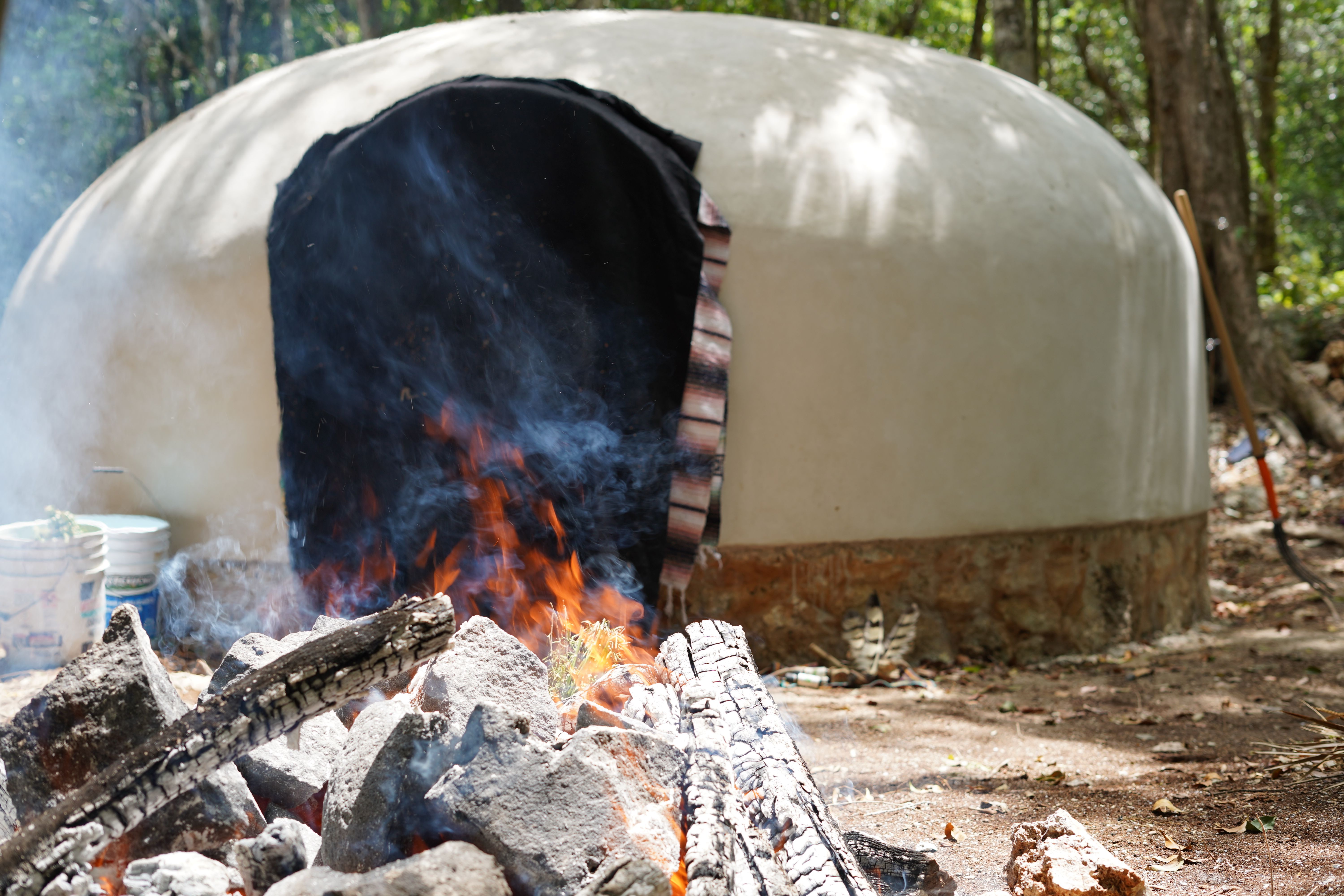 Temazcal with Fire