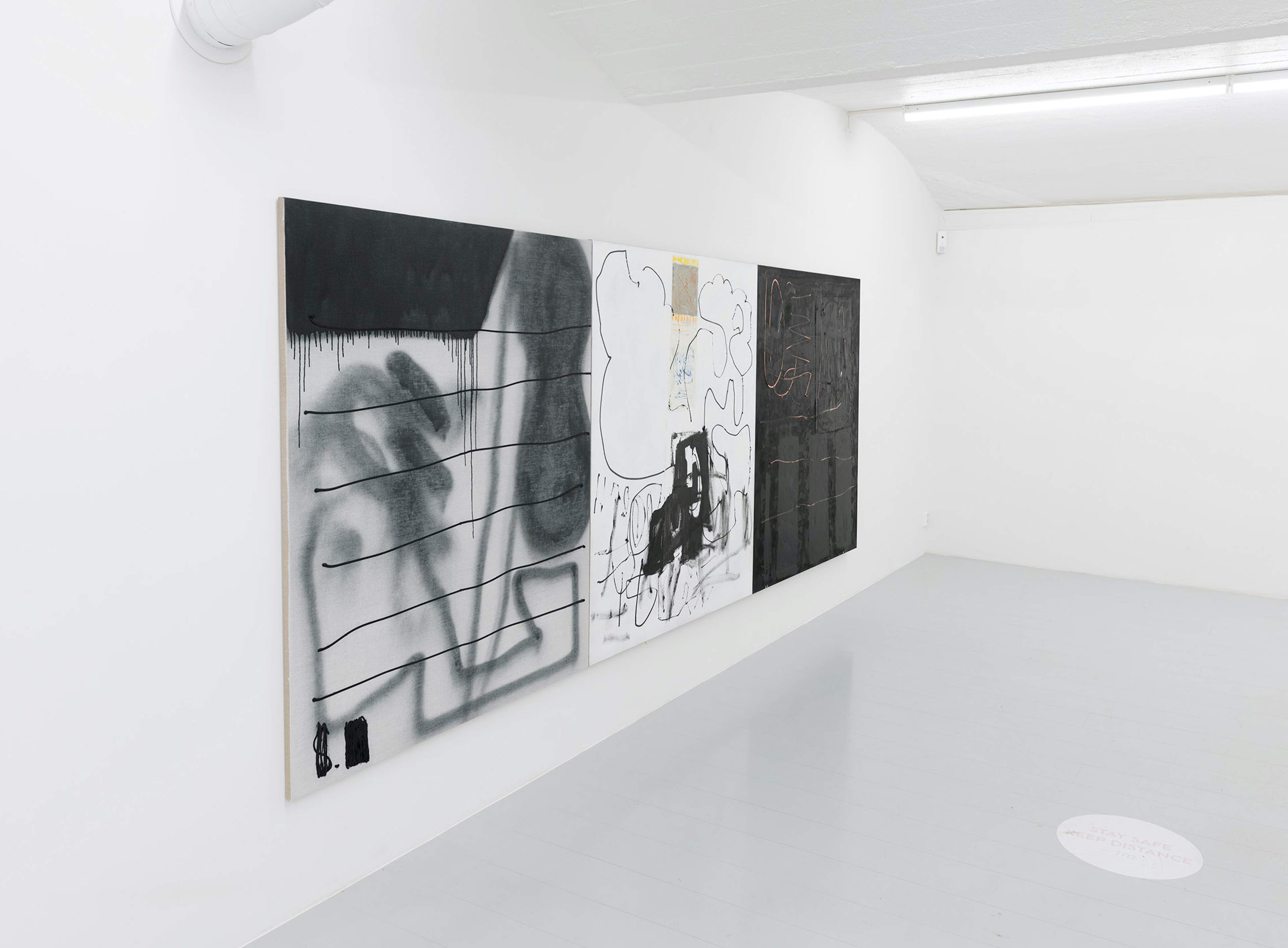 Sebastian Helling, Installation view, Too Early, You Know ?