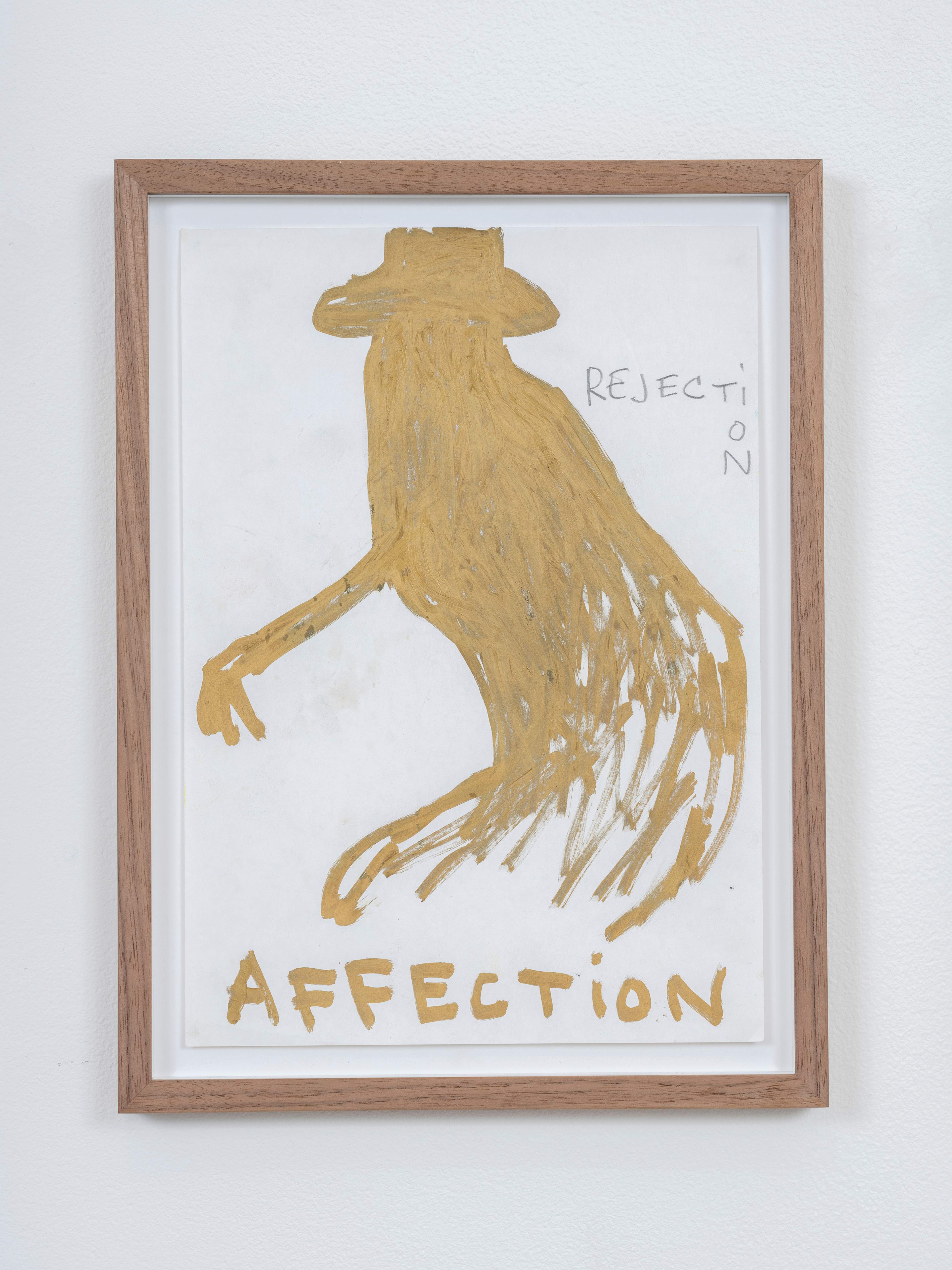 Sebastian Helling, Rejection, 2018, mixed media on paper, 29,7x21 cm