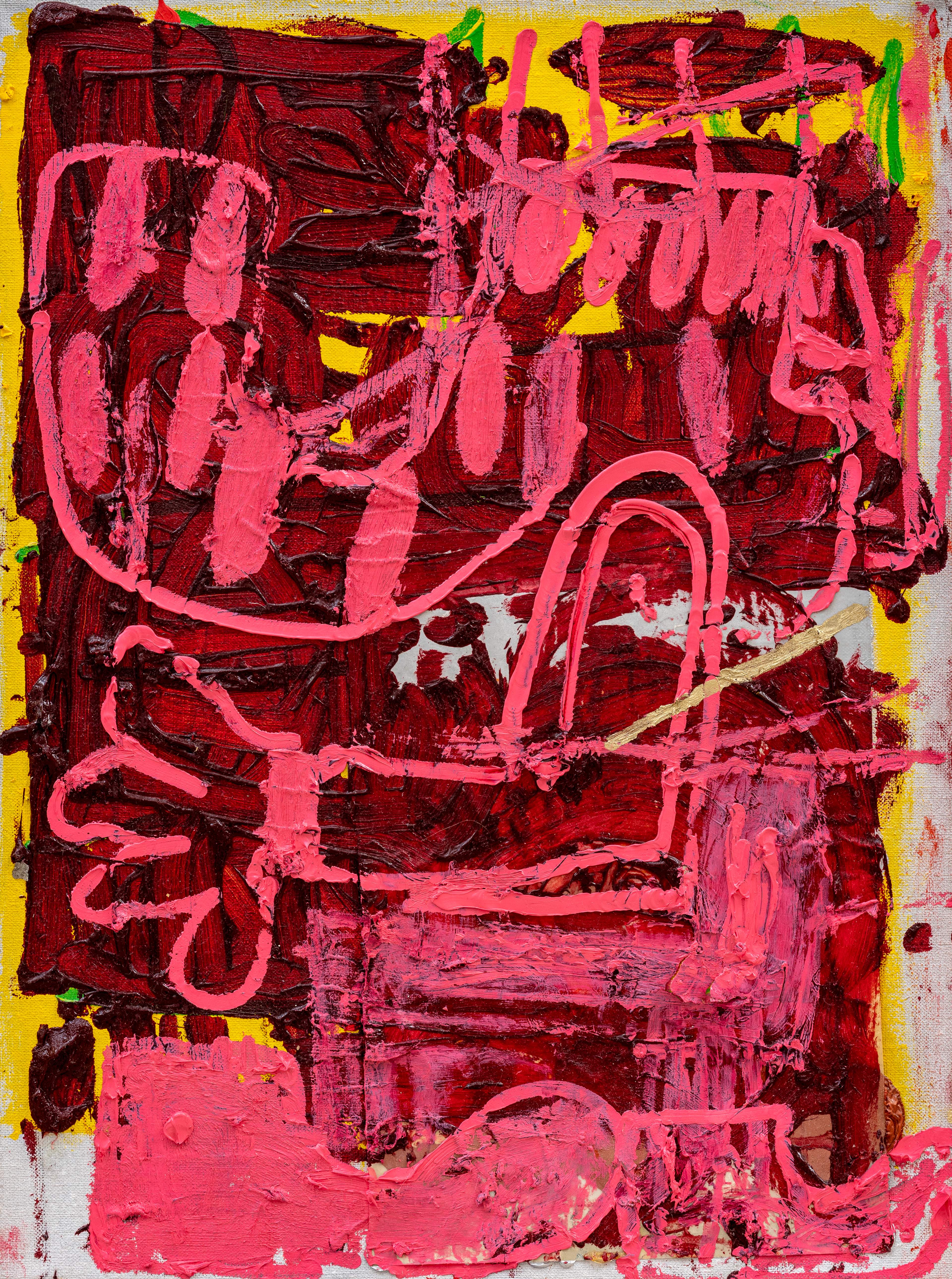 Sebastian Helling, Over My Head, 2022, oil paint on linen, 40x50 cm