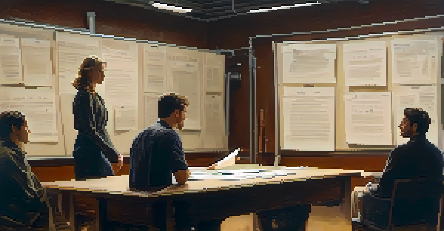 A casting director watching two actors perform during an audition, capturing the essence of on-screen chemistry.
