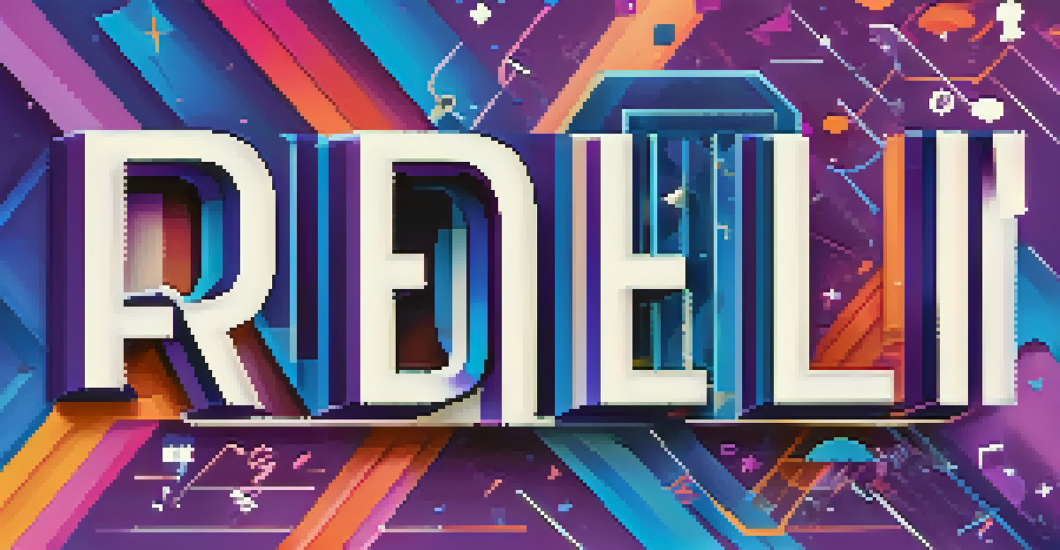 A vibrant and artistic celebrity brand logo surrounded by symbols of music, film, and social justice.