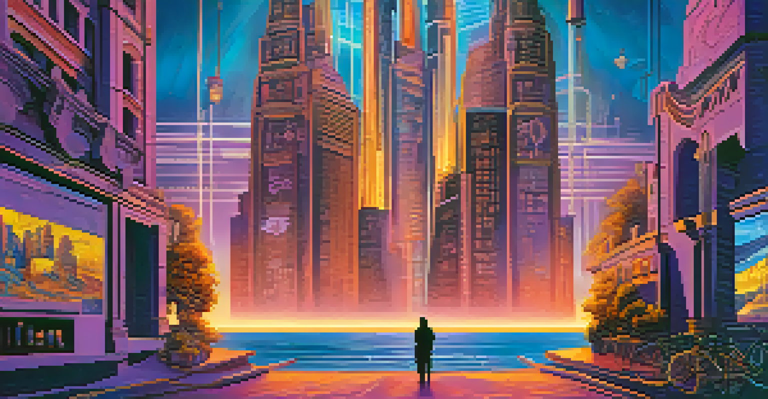 A creative film poster with vibrant colors and artistic design elements.