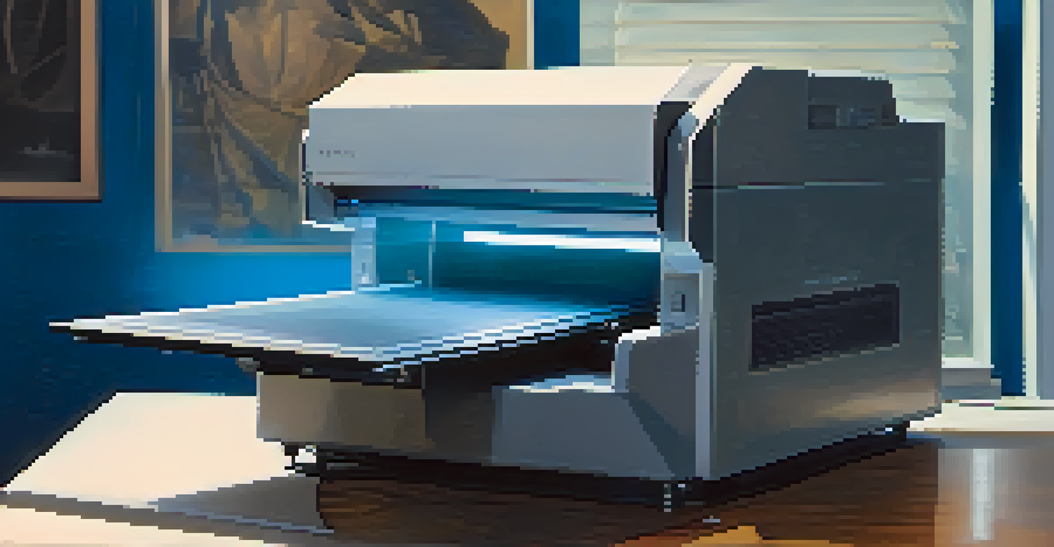 A close-up of a high-resolution scanner capturing an old film negative, with tools visible in the background.