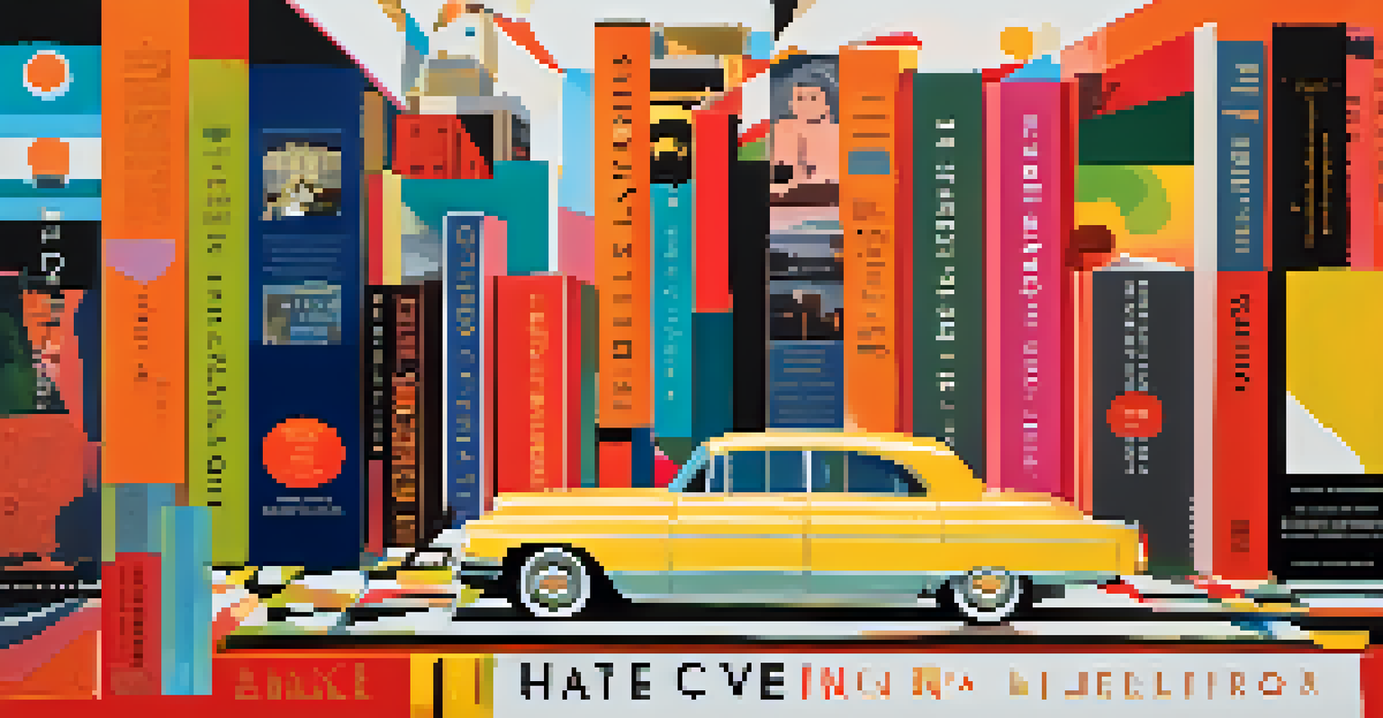 A modernized book cover design of a classic novel with vibrant colors.