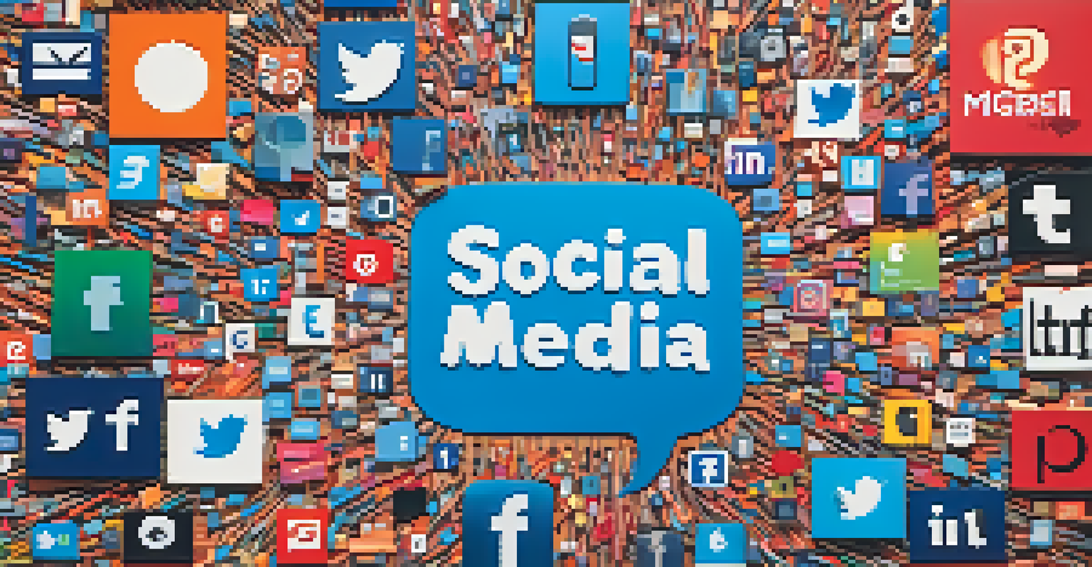 A dynamic collage of social media hashtags related to a film, arranged in vibrant colors against a movie-themed background, conveying excitement.