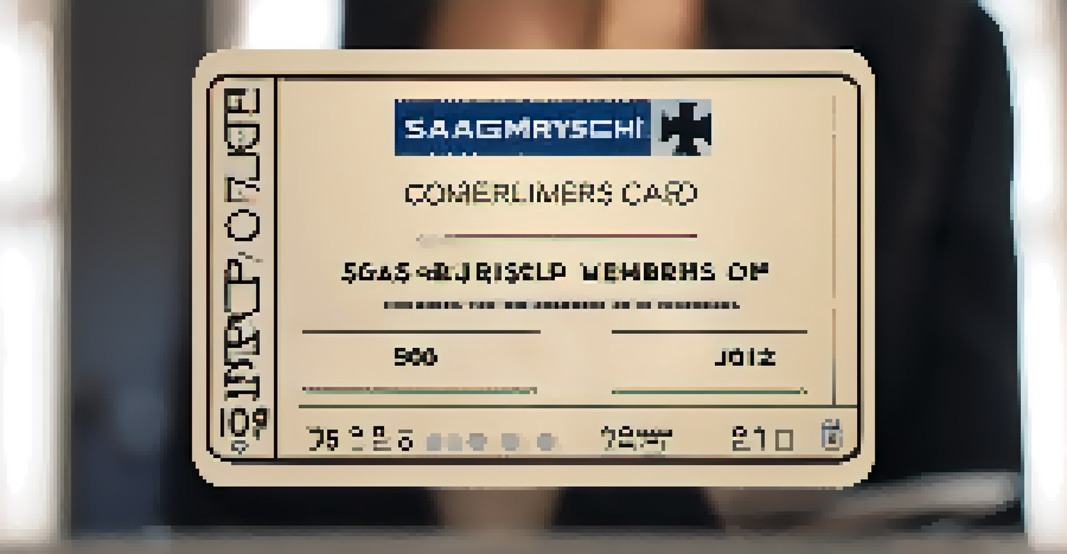 Close-up of a SAG membership card held by an actor, with a film set softly blurred in the background.