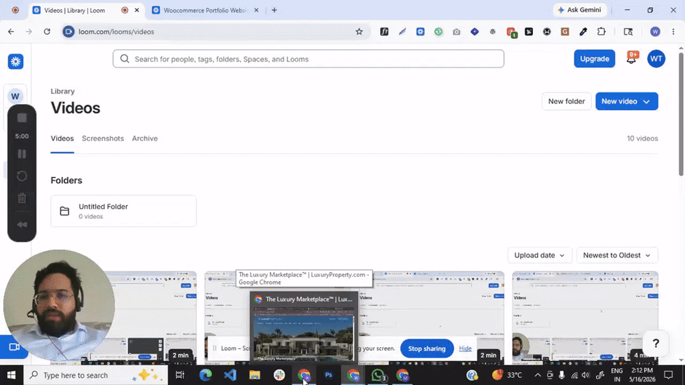 Real Estate Websites video walkthrough