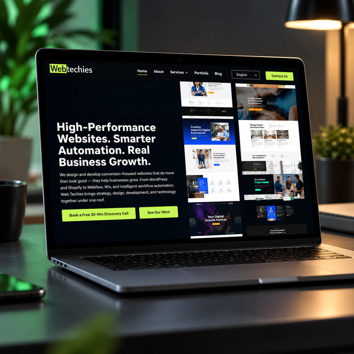 Web Techies project preview