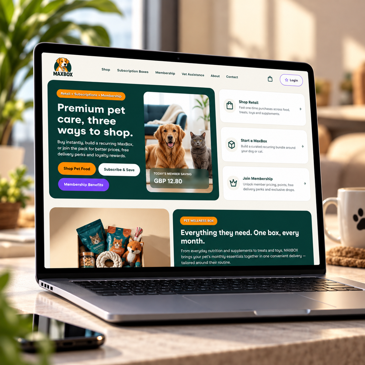 MAXBOX project preview