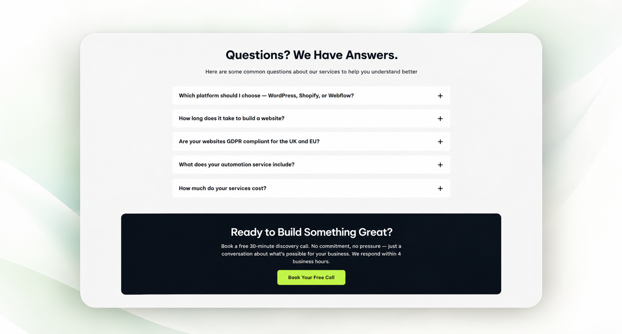 Web Techies design detail 1