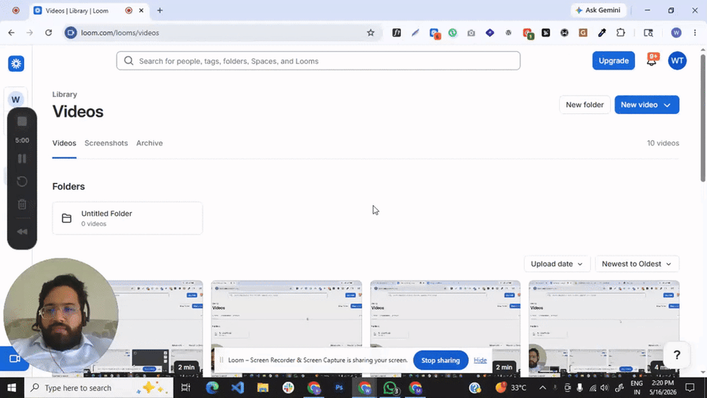 Medical Related Website video walkthrough
