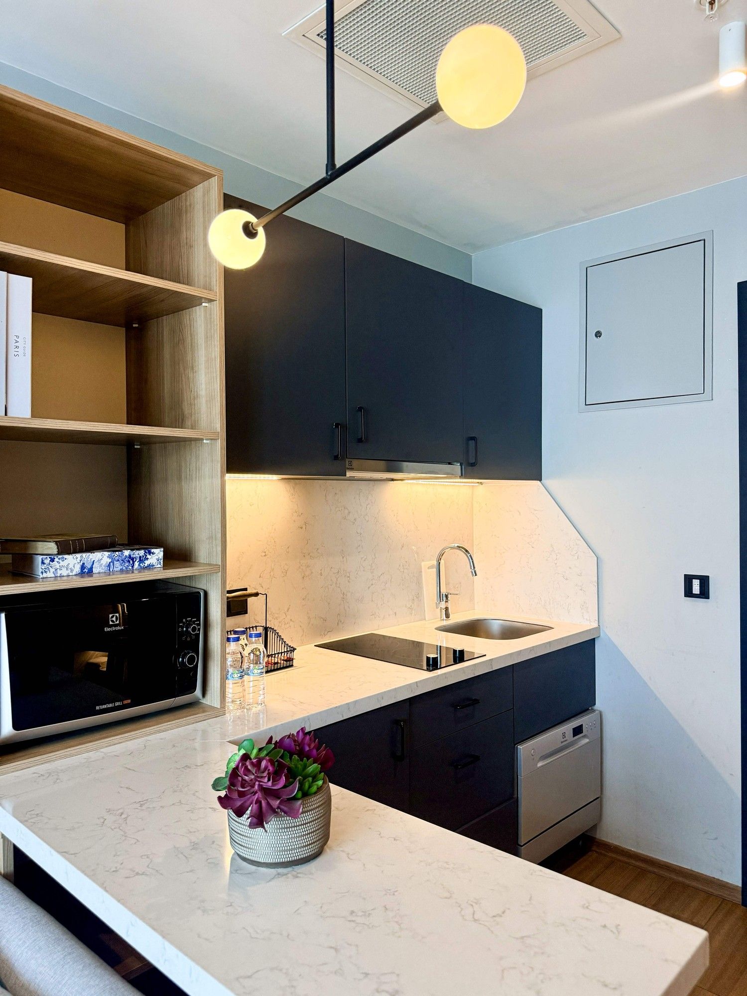 CITYLOFT 175 One Bedroom Sea: Mutfak tezgâhı ve dolaplar