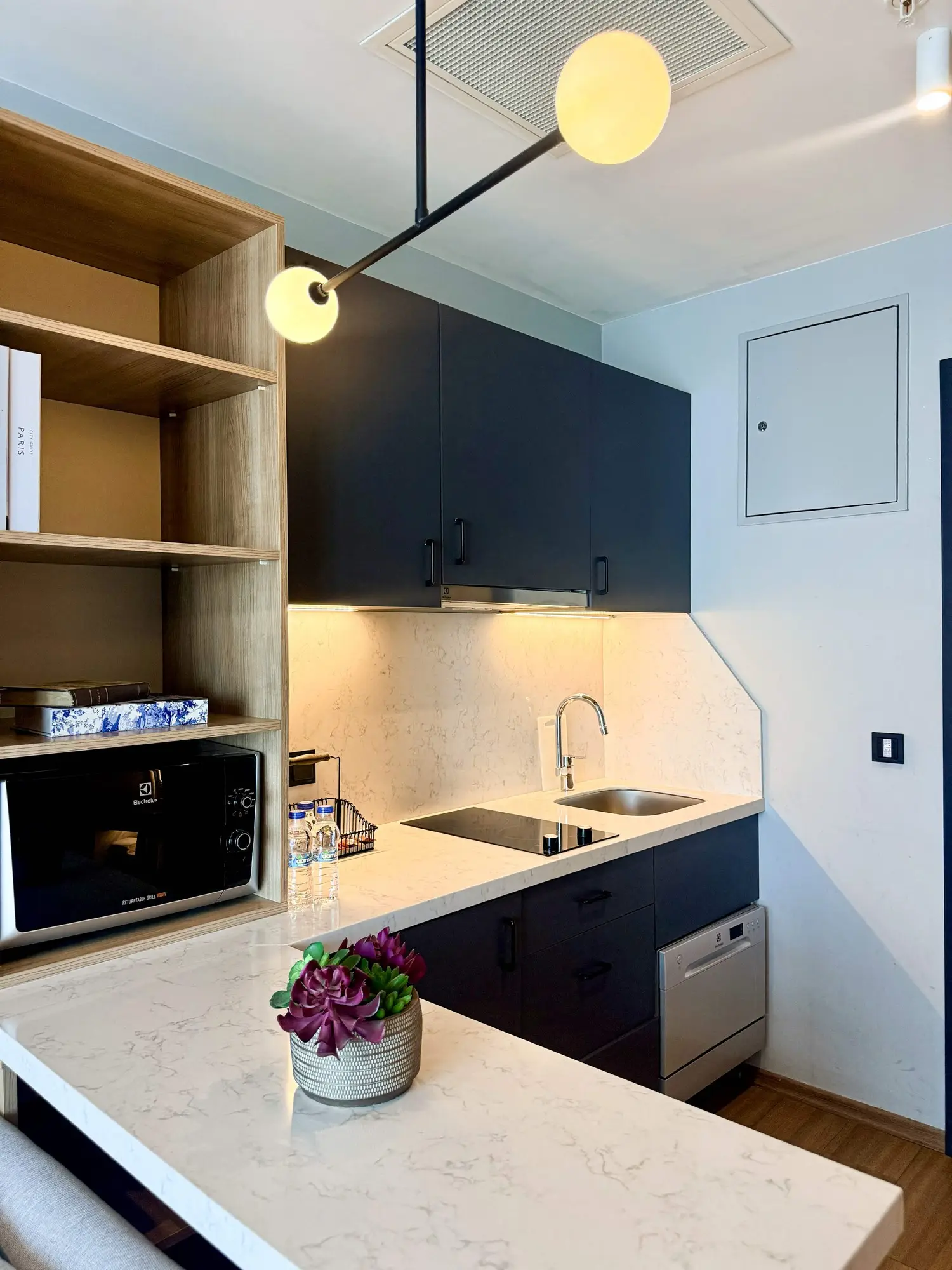 CITYLOFT 175 One Bedroom Sea: Mutfak tezgâhı ve dolaplar