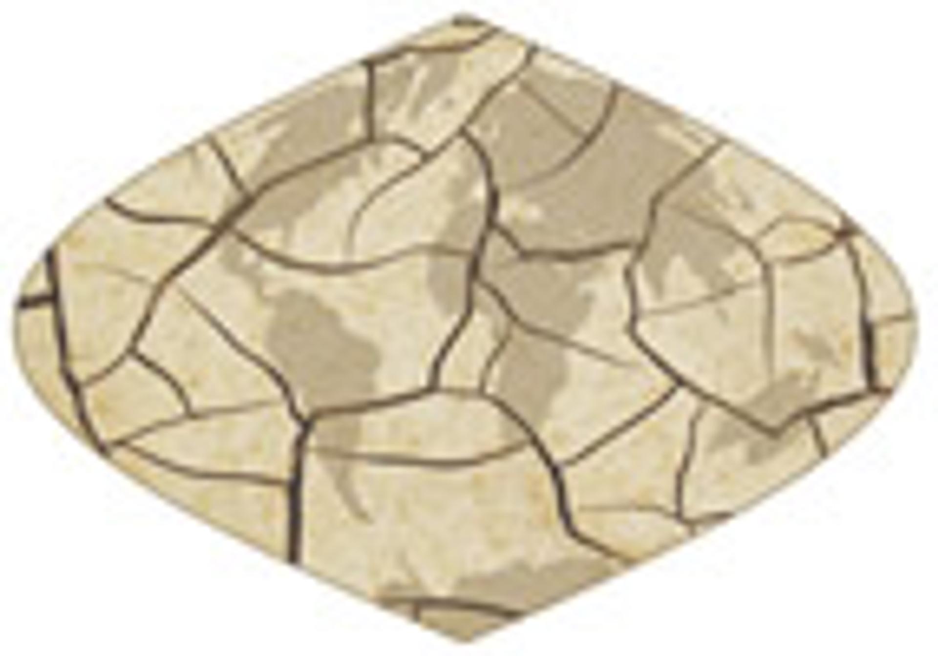 On the numbers and areas of tectonic plates, continents, and other geologic tiles