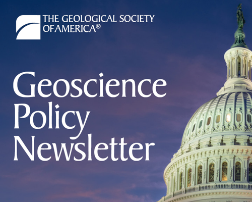 Geoscience Policy Newsletter