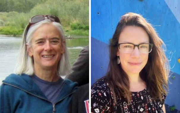 Headshots of experienced GSA editors Nancy Riggs (left) and Robinson Cecil (right)