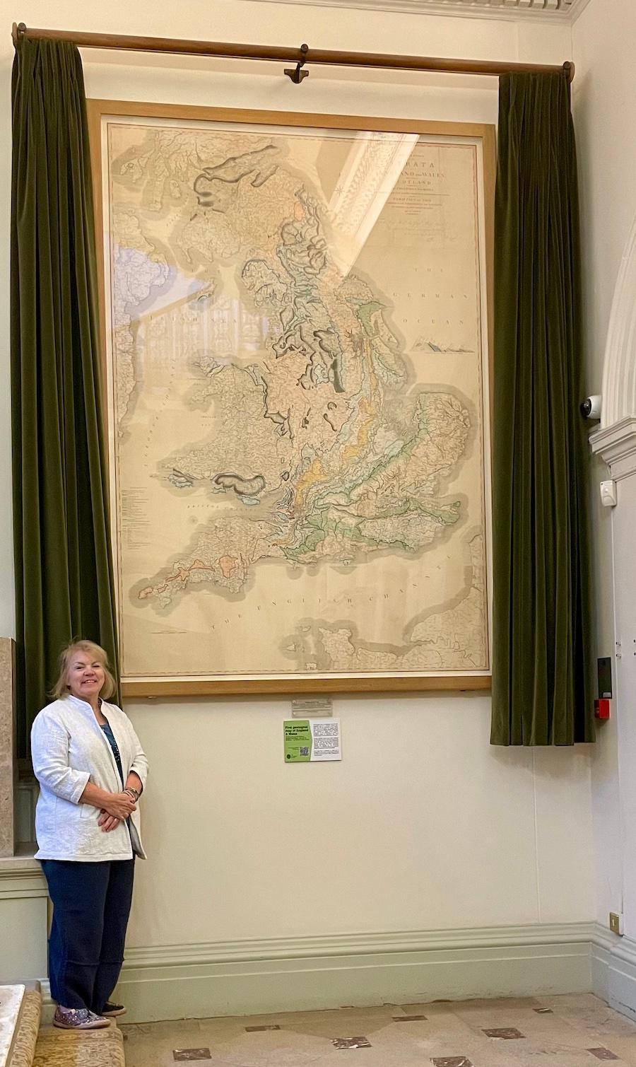 Geological map of the UK