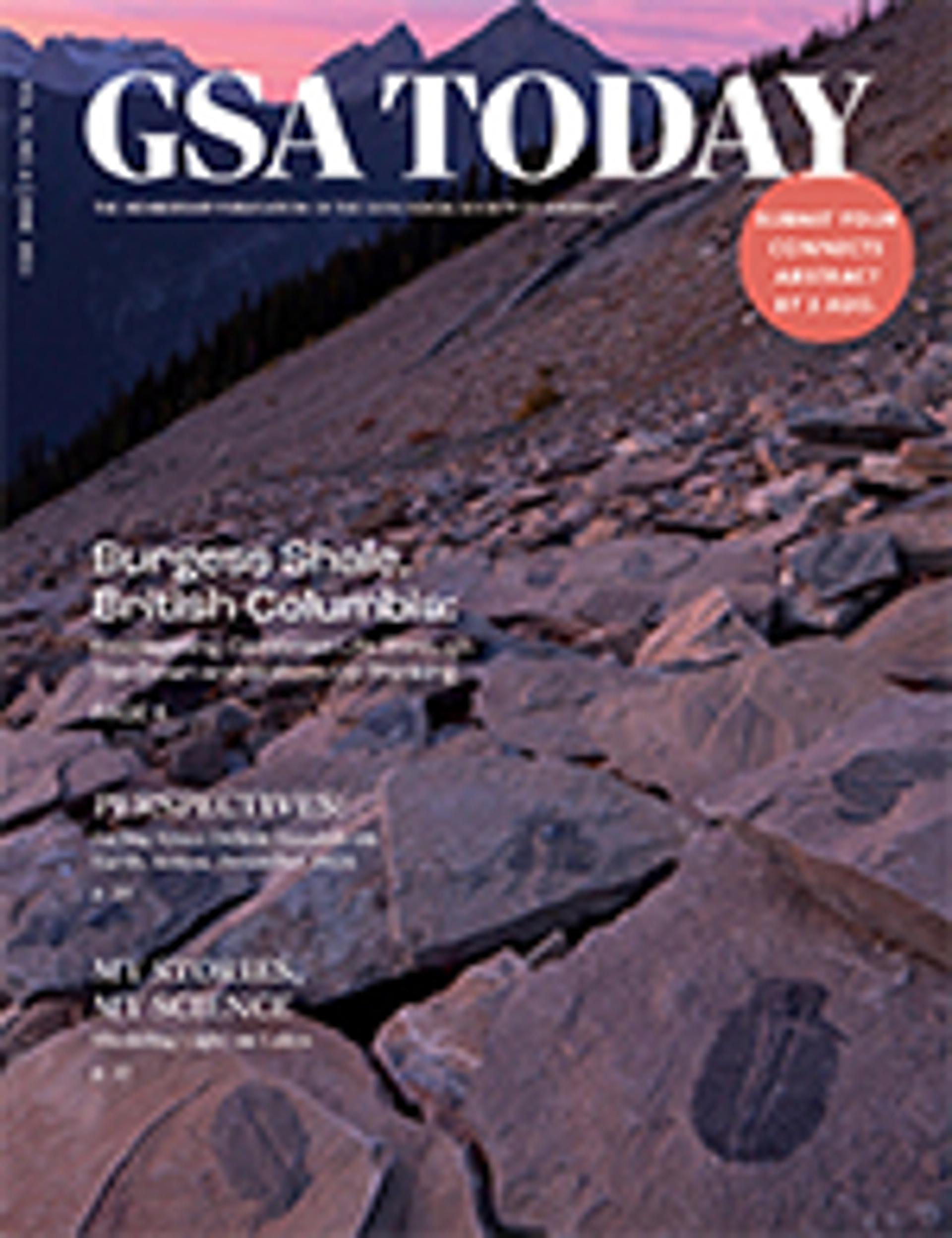 Cover image for GSA Today Issue: June 2023