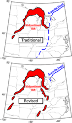 A map of the Grenville Front