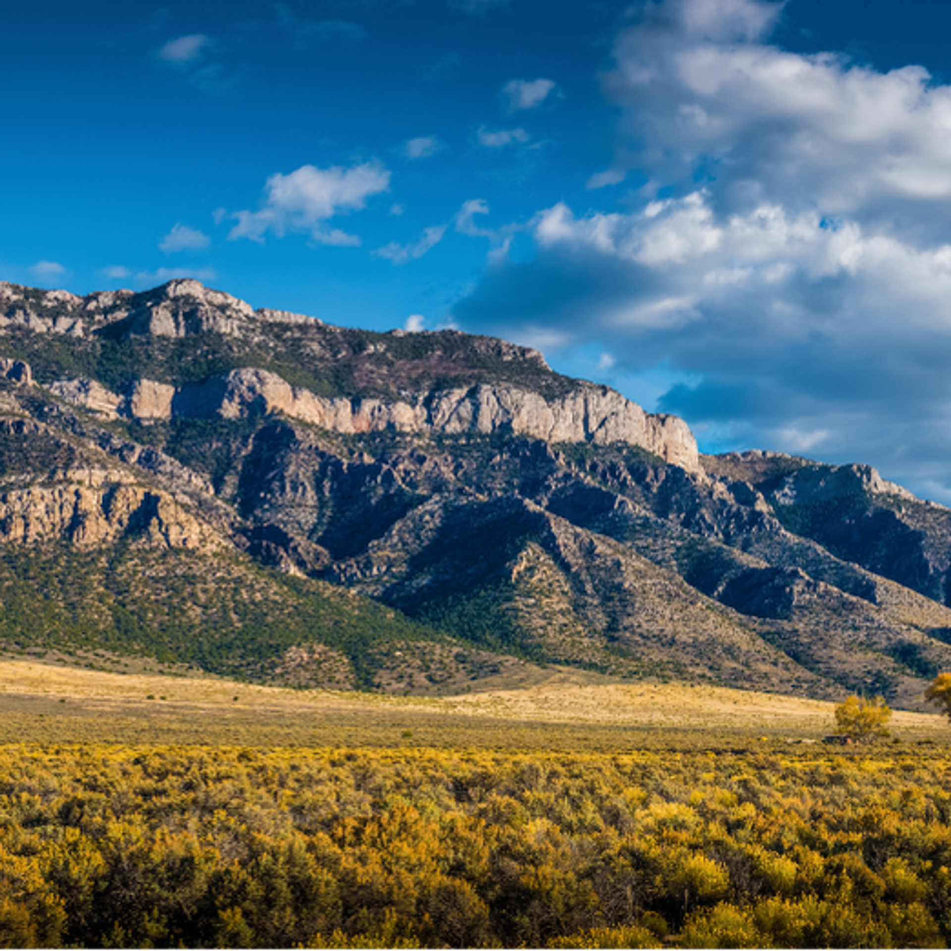 Scenic image of Mountains in Nevada - within the Basin and Range Province