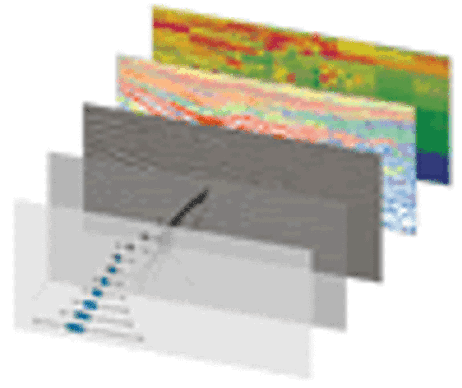 Seismic image illustration