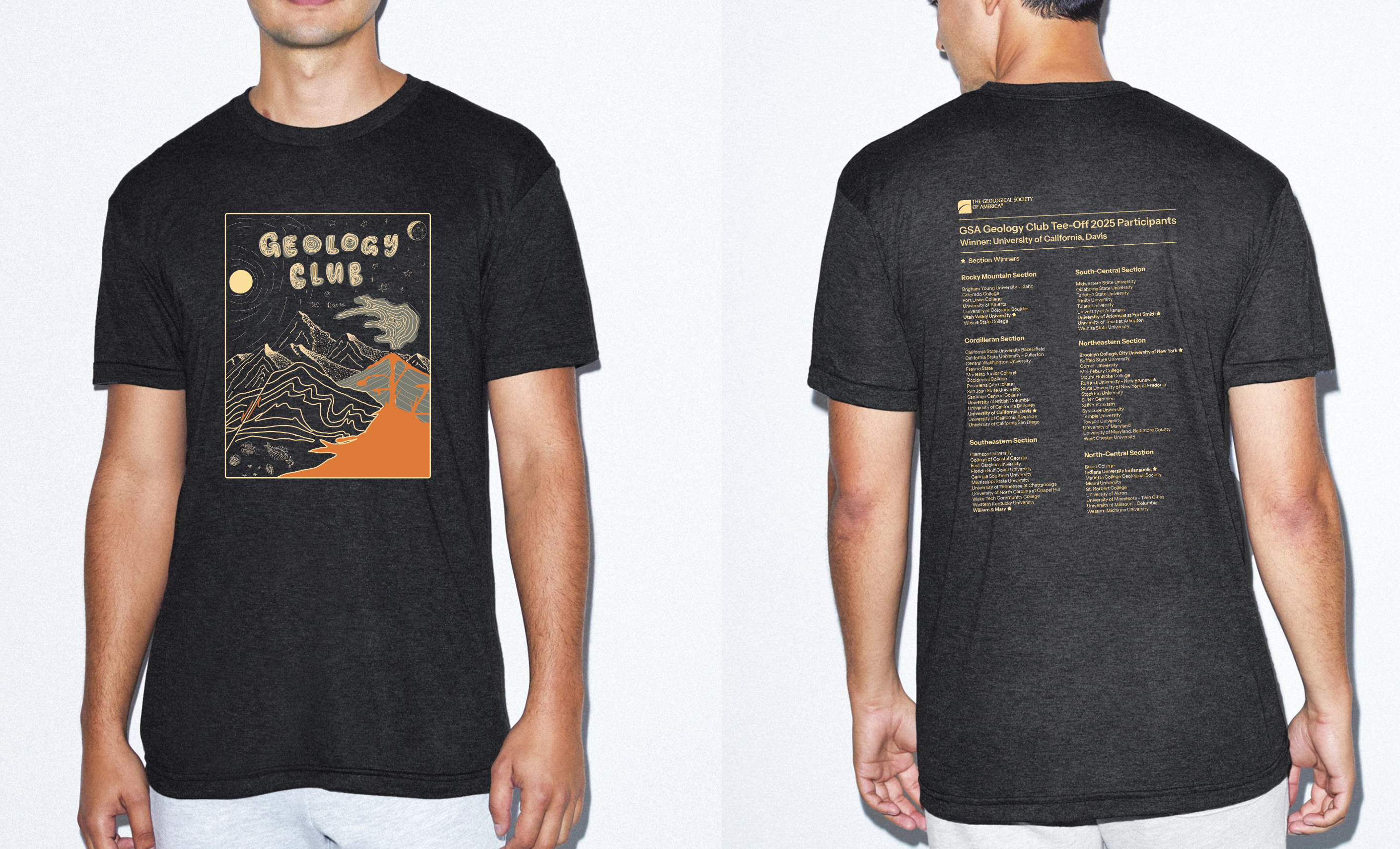 GeoClub Tee-Off 2025 - UC Davis Design