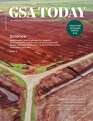 GSA Today Cover September 2026