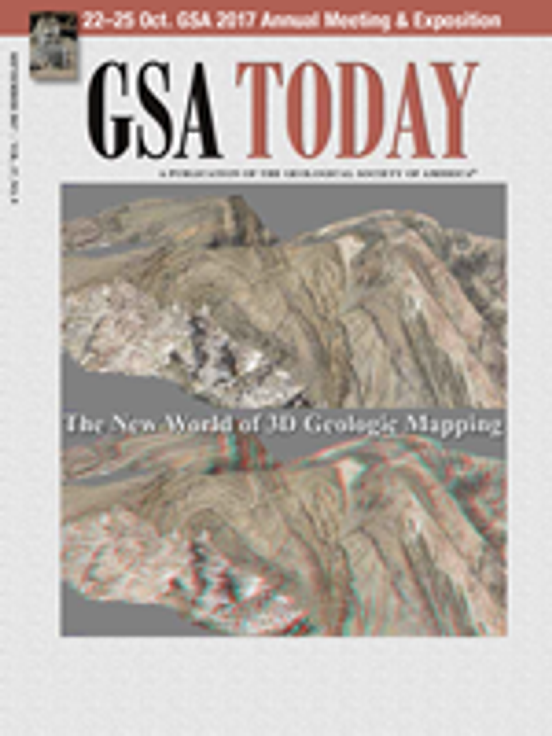 Cover image for GSA Today Issue: September 2017