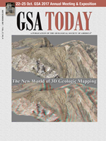 Cover image for GSA Today Issue: September 2017
