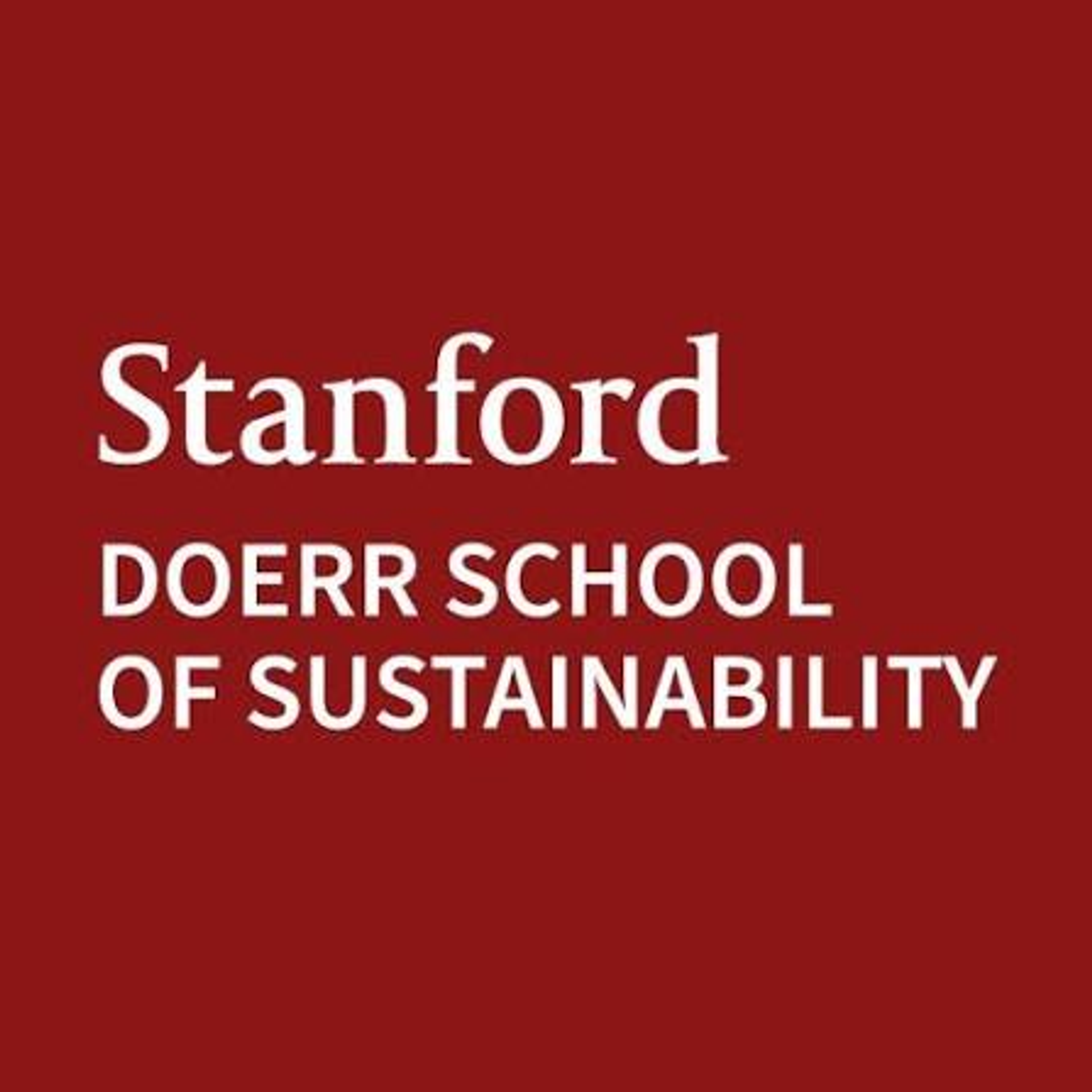 Stanford Doerr School of Sustainability