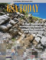 Cover image for GSA Today Issue: September 2022