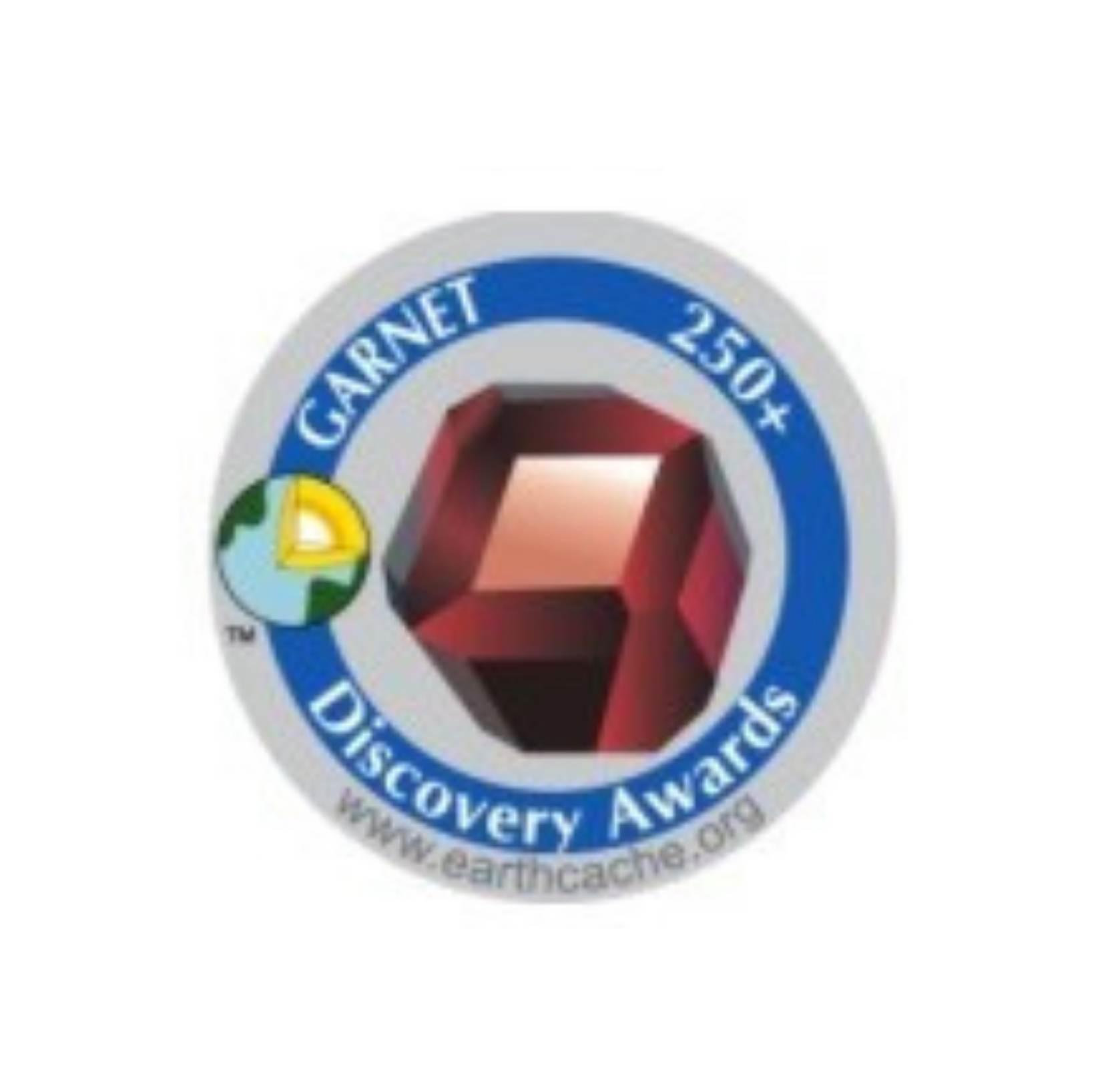 Garnet Earthcache Pin Image