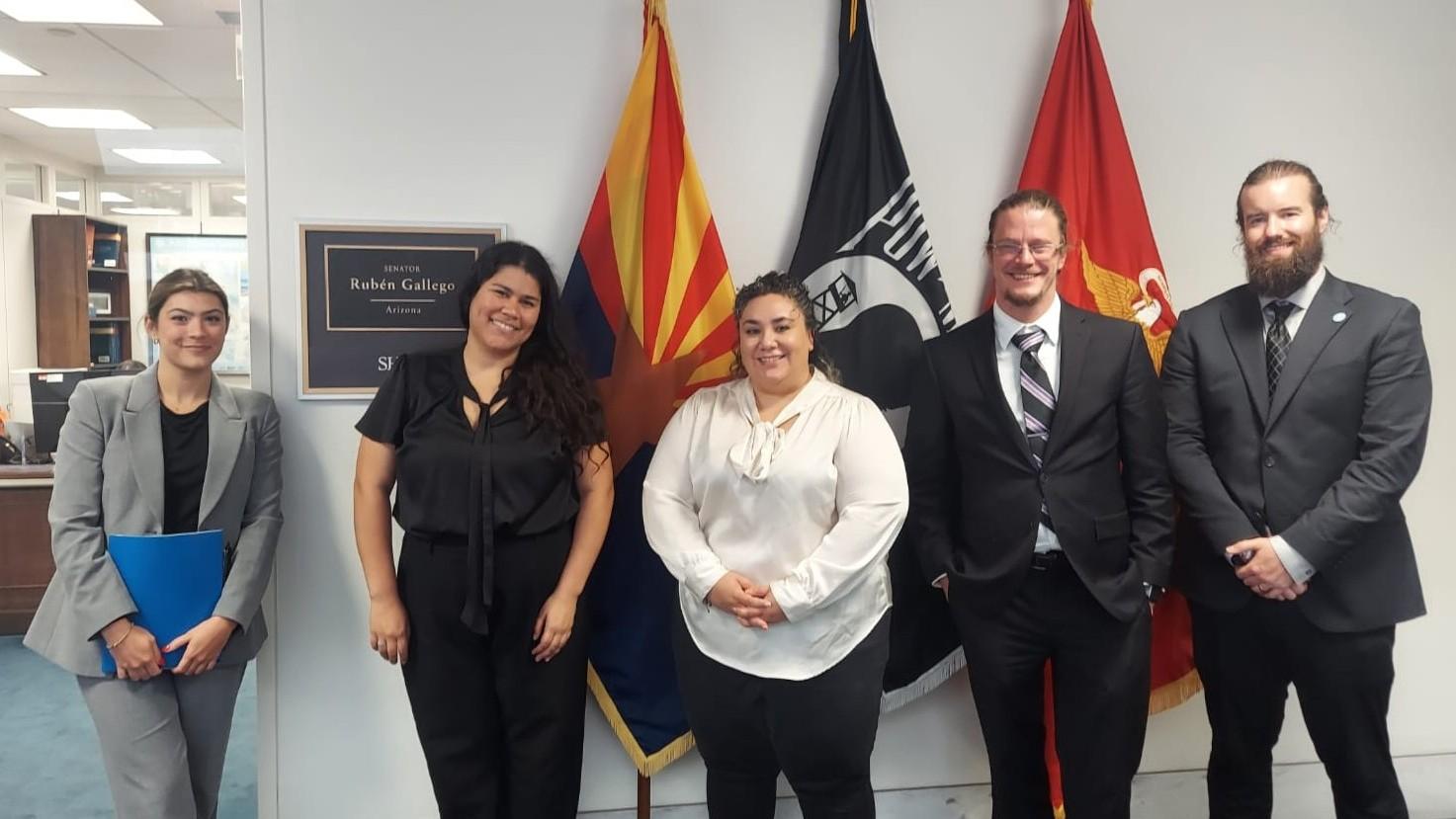 GSA members at Congressional Visits Day