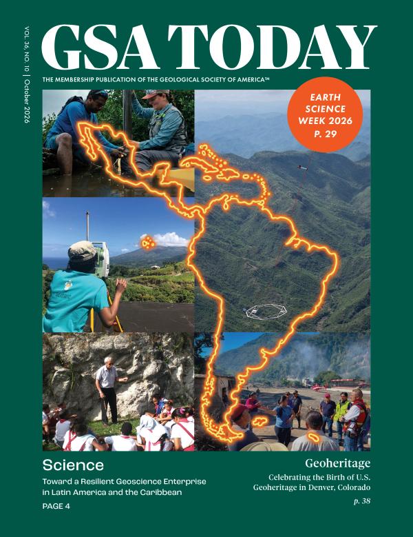 GSA Today Cover October 2026