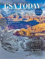 Cover image for GSA Today Issue: February 2025