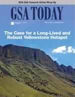 Cover image for GSA Today Issue: January 2021