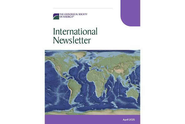 GSA International Newsletter April 2025 cover