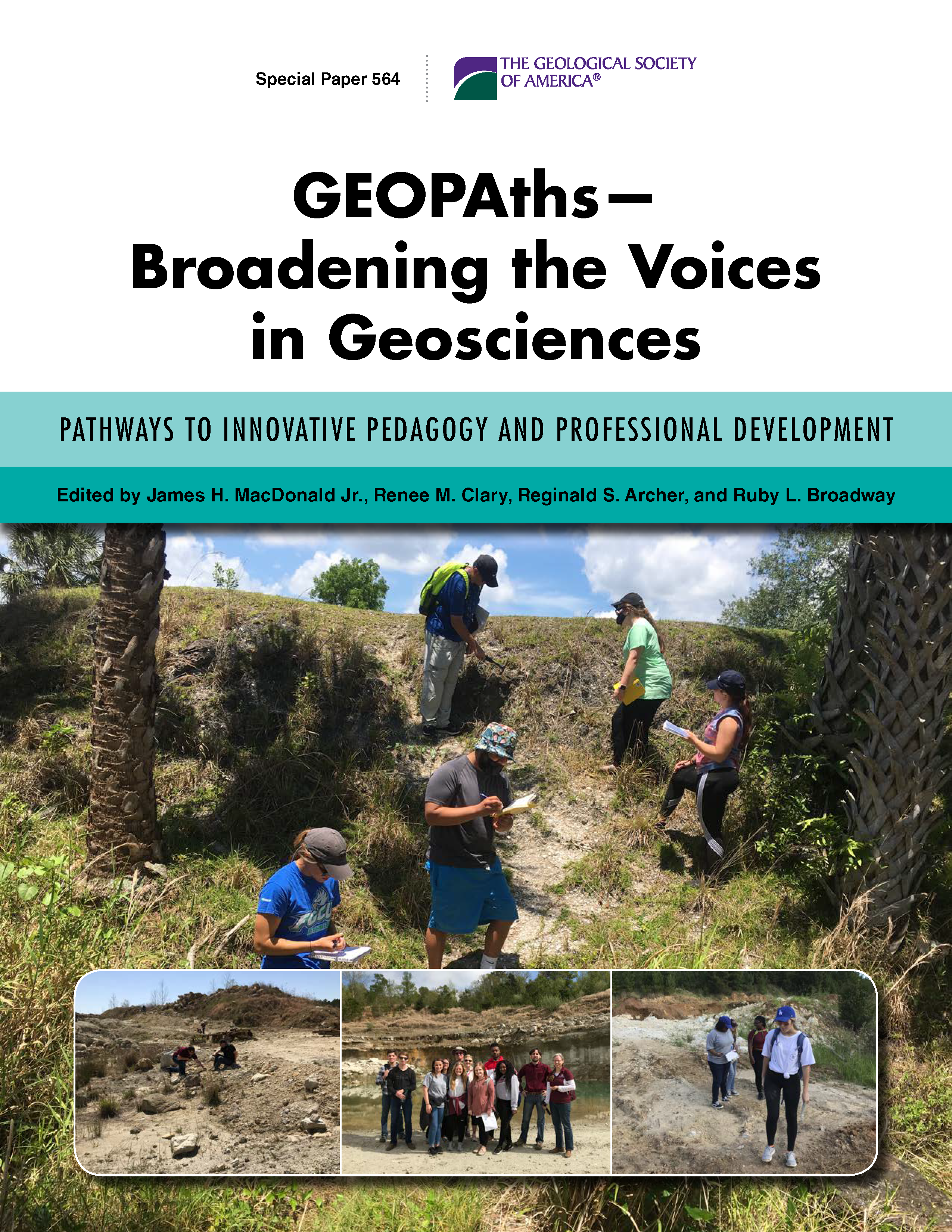 Special Paper 564 - GEOPAths - Broadening the Voices in Geosciences Cover