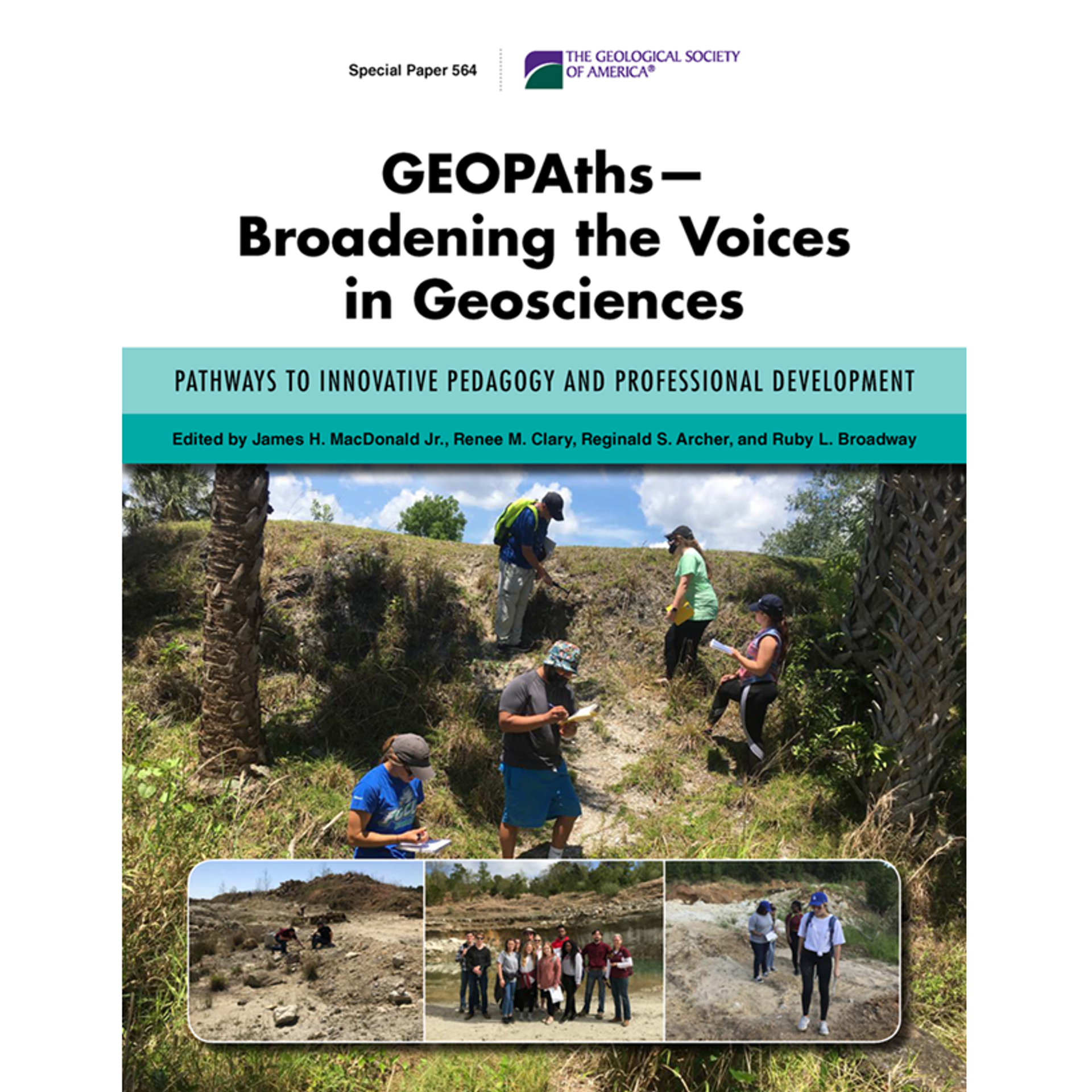 Special Paper 564 - GEOPAths - Broadening the Voices in Geosciences Cover