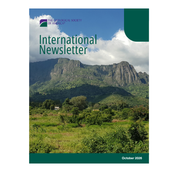 GSA International Newsletter October 2026 cover