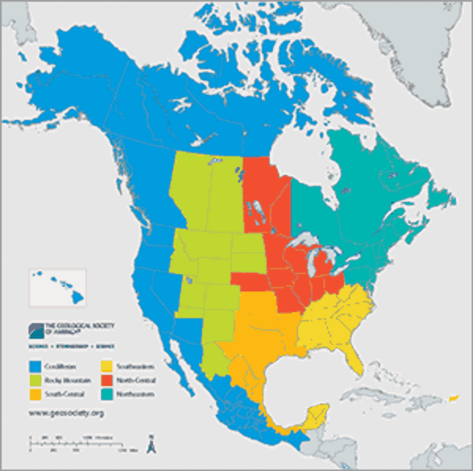 GSA Section Map
